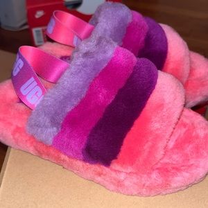 Girls UGGS slides. Excellent condition, worn once. Size 1